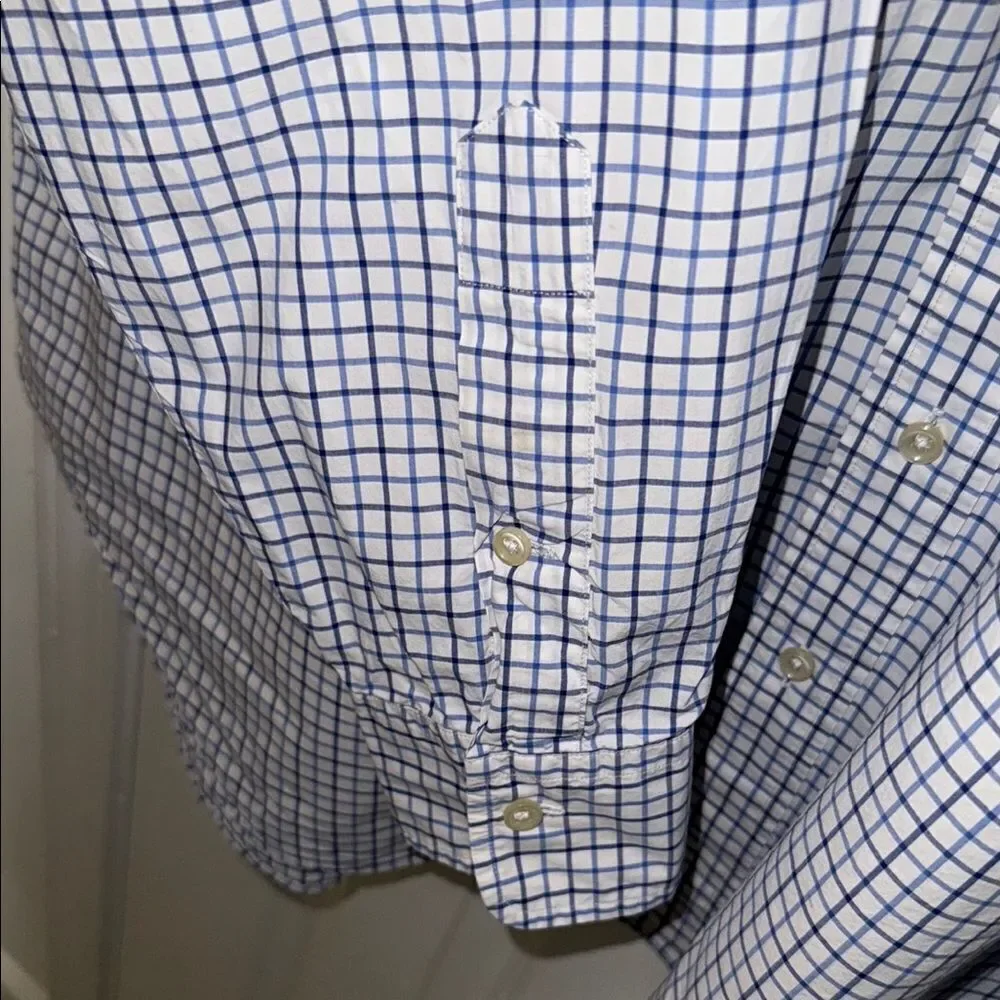 Men's Blue Checkered Shirt